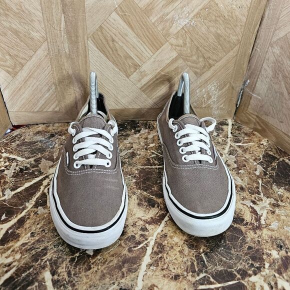 Vans women's Off The Wall skateboard low gray shoe size 8.5. 444 - Picture 6 of 10